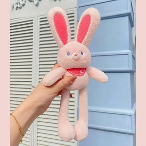 Kawaii Rabbit Plush Doll Pendant - Pink / 30cm