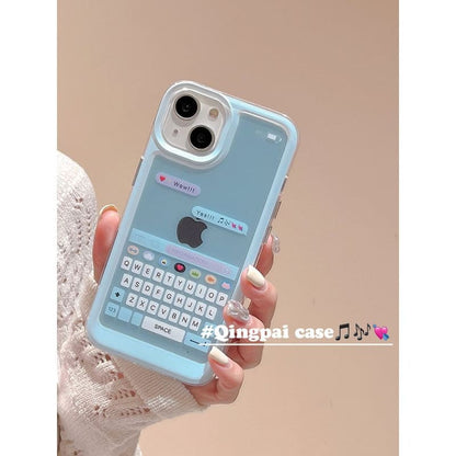 Keyboard Print Phone Case - iPhone 14 Pro Max / 14 Pro / 14