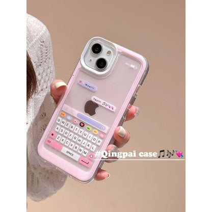 Keyboard Print Phone Case - iPhone 14 Pro Max / 14 Pro / 14