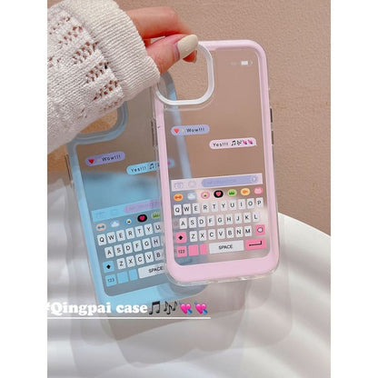 Keyboard Print Phone Case - iPhone 14 Pro Max / 14 Pro / 14