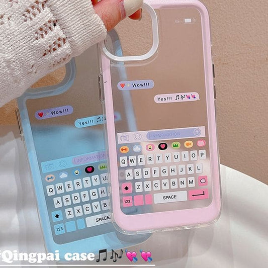 Keyboard Print Phone Case - iPhone 14 Pro Max / 14 Pro / 14