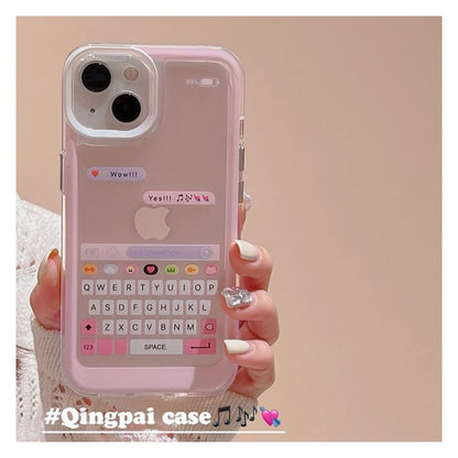 Keyboard Print Phone Case - iPhone 14 Pro Max / 14 Pro / 14