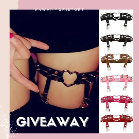 ❤️️ Sweet Killer Heart Garter Giveaway ❤️️