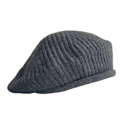 Knit Beanie - Charcoal Gray / One Size