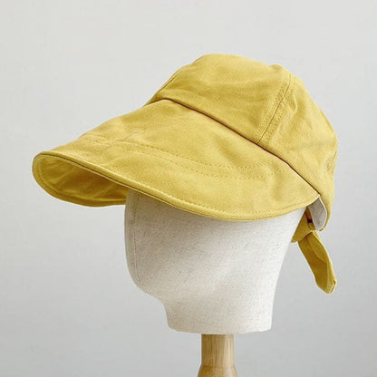 Knot Sun Hat - Yellow / One Size