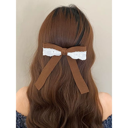 Lace Bowknot Hair Clip