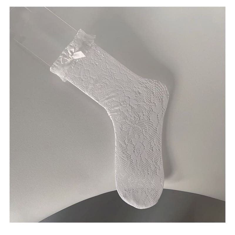 Lace Crew Socks