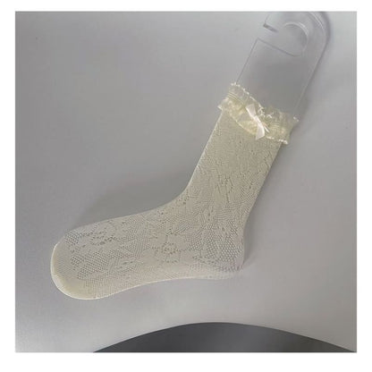 Lace Crew Socks