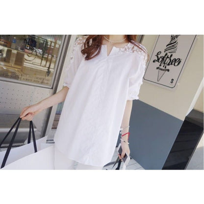 Lace Inset Blouse