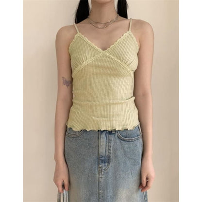 Lace Trim Camisole Top