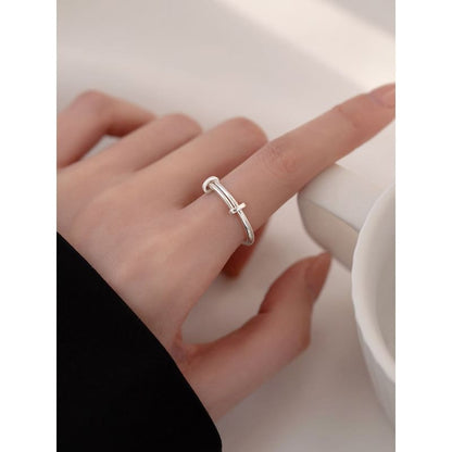 Layered Sterling Silver Ring