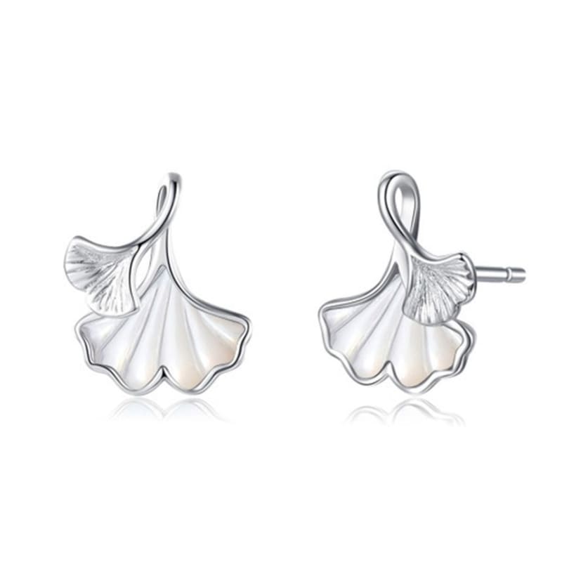 Leaf Sterling Silver Earring