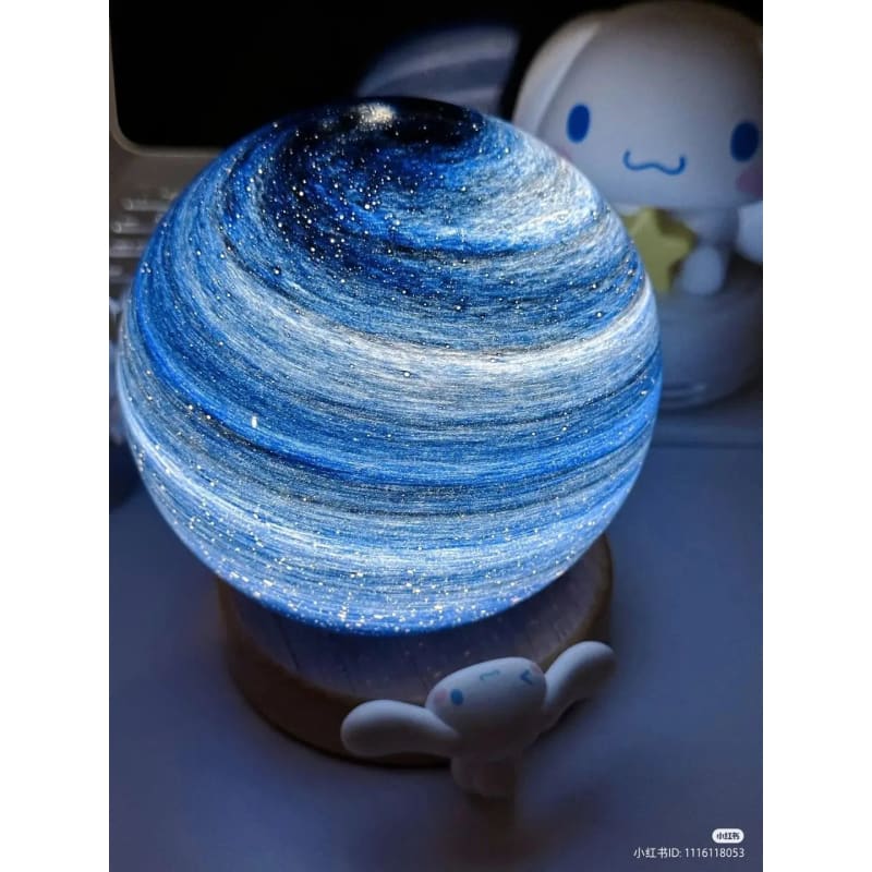 Kawaii Aesthetic Y2K Cute Fairy LED Moon Lamp MK Kawaii Store
