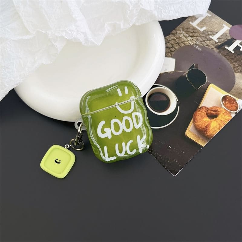 Lettering AirPods / Pro Earphone Case Skin / Charm / Set