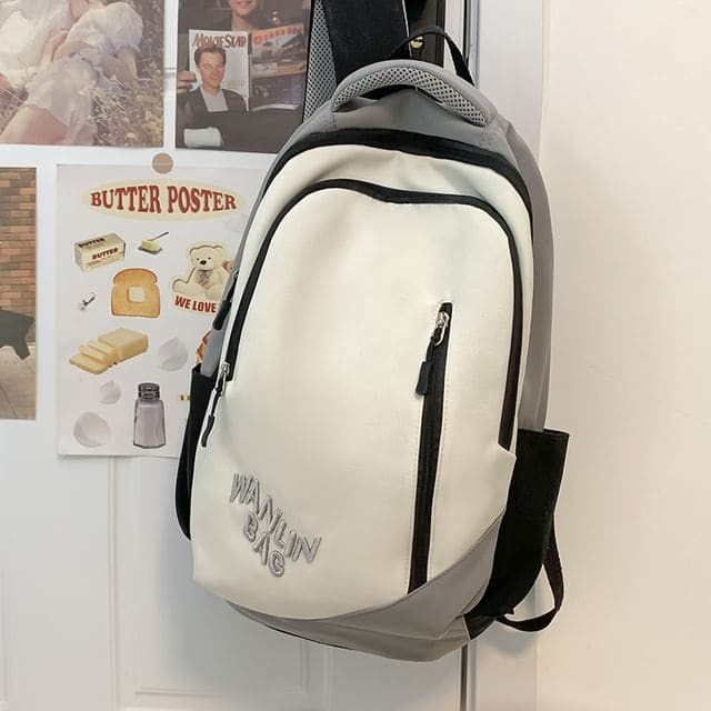 Lettering Backpack / Bobble Charm / Set - Without Charm