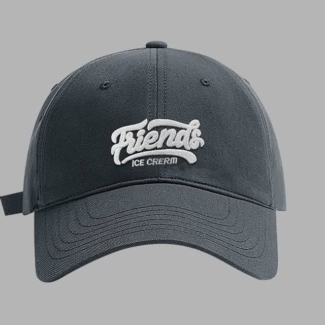 Lettering Cap - 610 - Gray / One Size