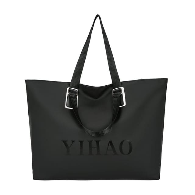 Lettering Carryall Bag - Black / One Size