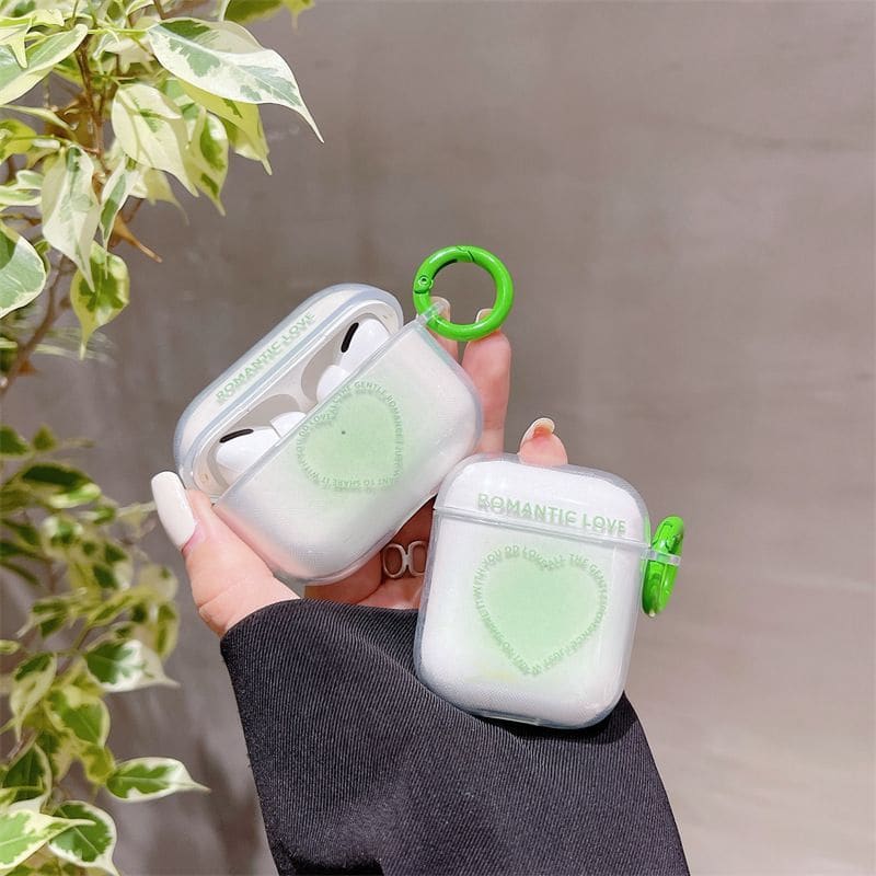 Lettering Heart AirPods / AirPods Pro Earphone Case Skin