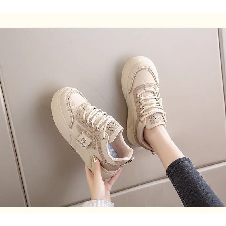 Lettering Label Platform Sneakers