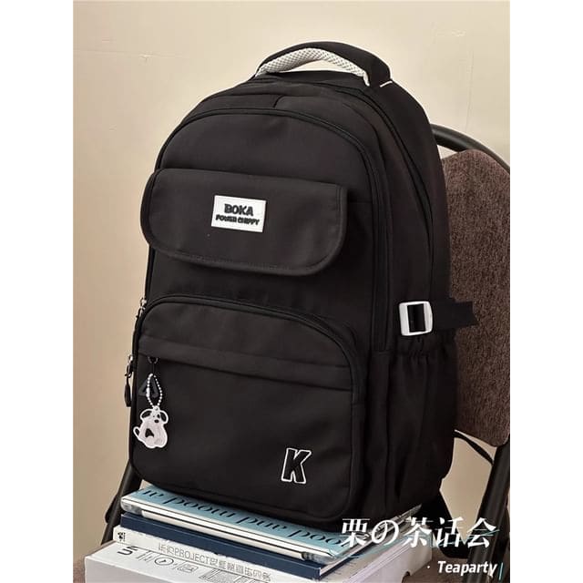 Lettering Logo Backpack / Charm / Set - Without Bag Charm