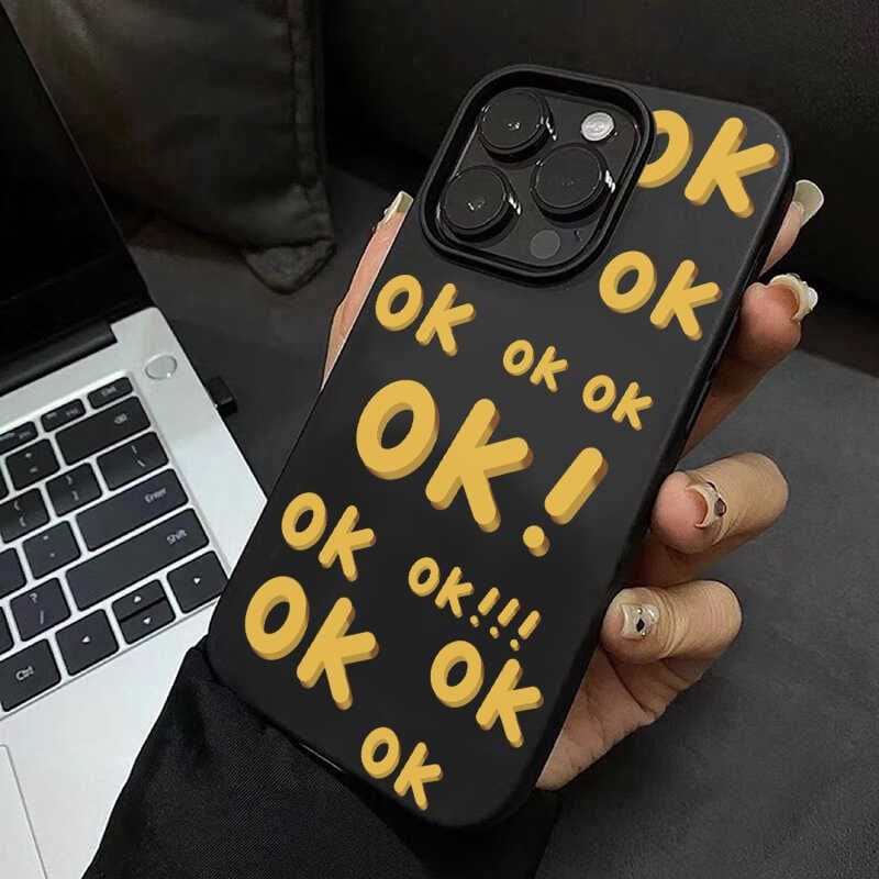 Lettering Phone Case - iPhone 16 Pro Max / 16 Pro / 16 Plus