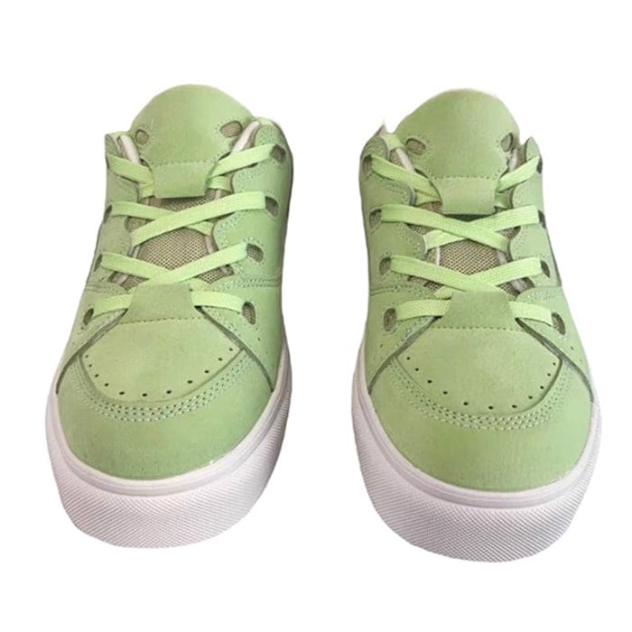 Light Green Skater Sneakers - Sneakers