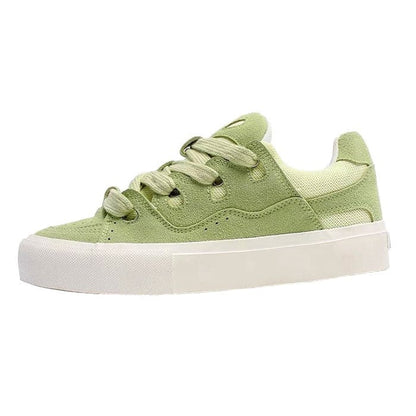 Light Green Skater Sneakers - Sneakers