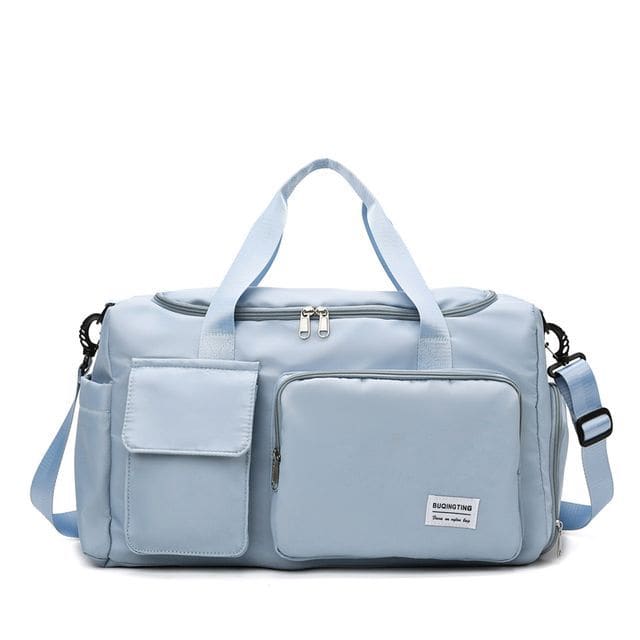 Lightweight Duffel Bag (Various Designs) - Sky Blue / S