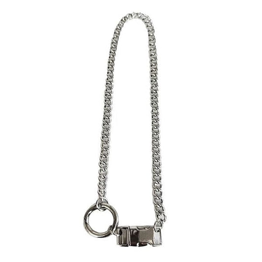 Lock Chain Necklace - Standart / Silver - Necklace