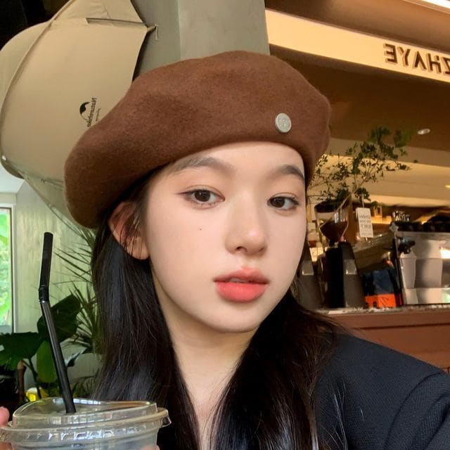 Logo Beret - Coffee / M