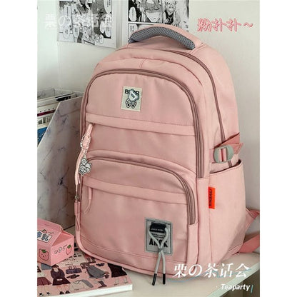 Logo Lightweight Backpack - Without Charm - Pink / One Size