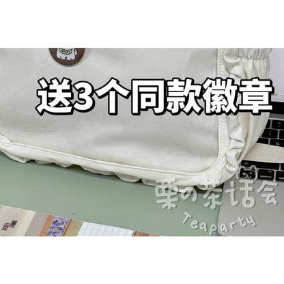 Logo PVC Panel Tote Bag / Bag Charm / Set