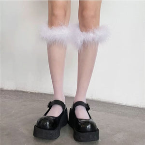 Lolita Fairy Plush Stockings - Stockings