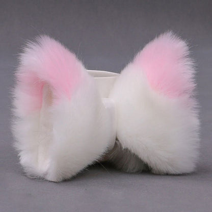 Lolita Fox Ears Hairpin Cosplay Costume Accessory - 8