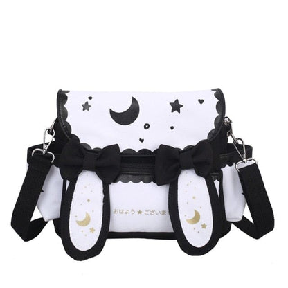 Lolita Moon Star Printed Bow Tie Shoulder Bag MK16512