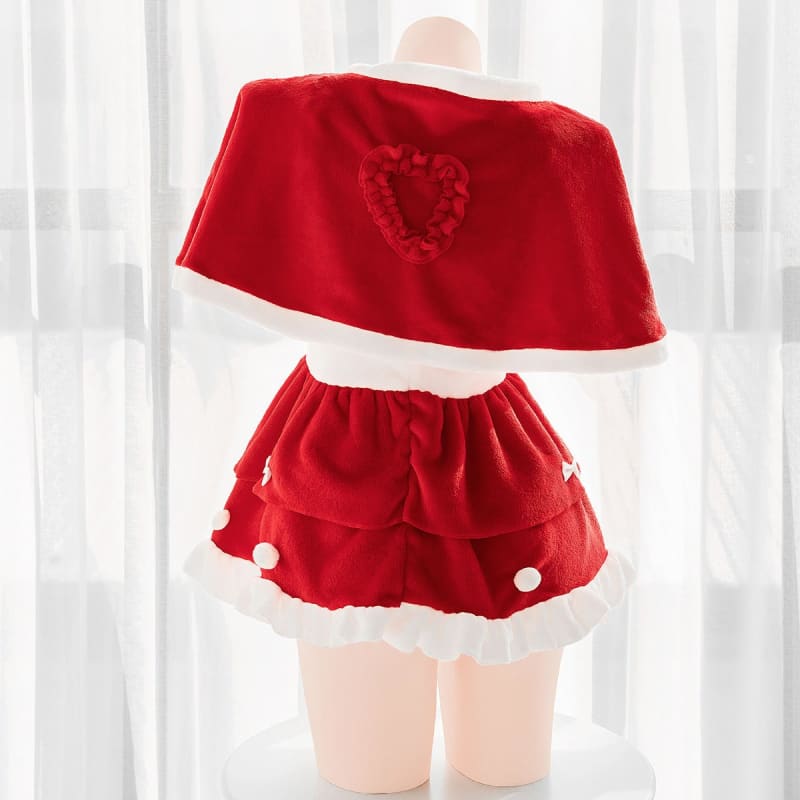 Lolvely Sweet Bows Santa Coat Dress MM2290