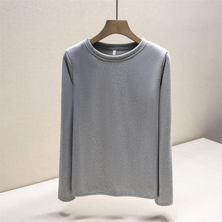 Long sleeve T-shirt with round neckline main image 1