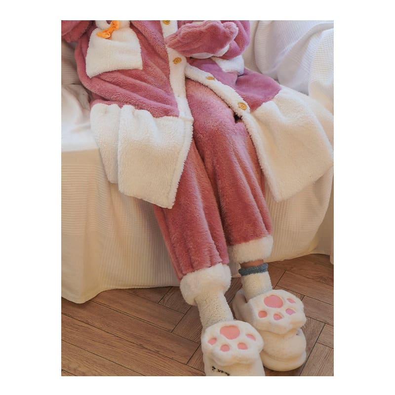 Lovely Comfy Kawaii Animal Pajamas Homewear ON813 - Pink