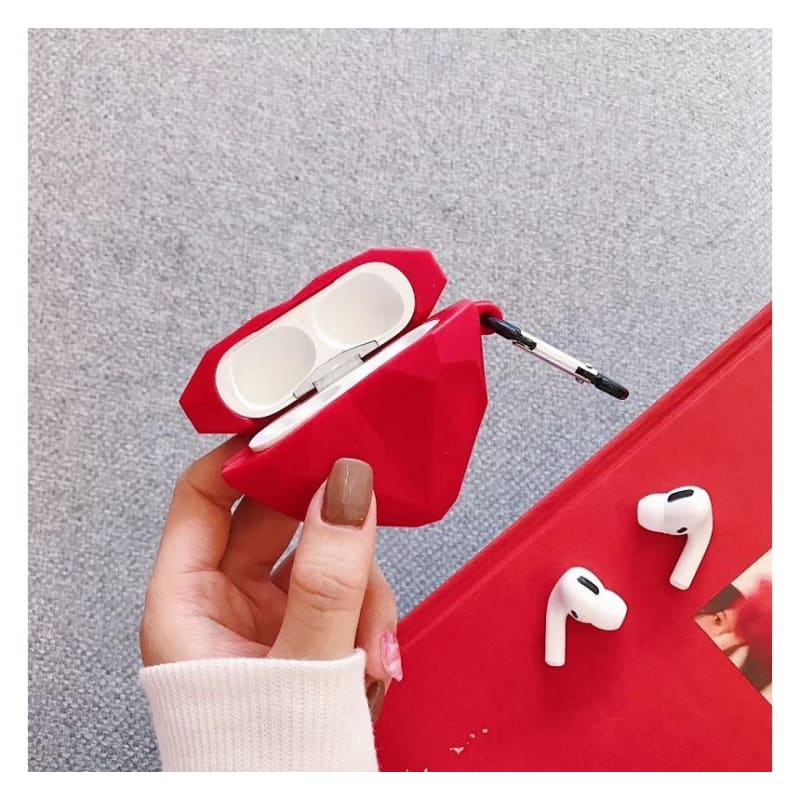 Low Poly Heart AirPods / Pro Earphone Case Skin