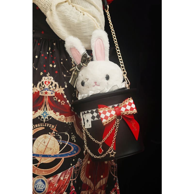 Magic Bunny Hat Bowknot Shoulder Bag