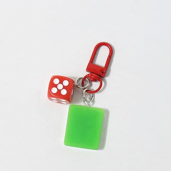 Mahjong Bag Charm Keyring (Various Designs)