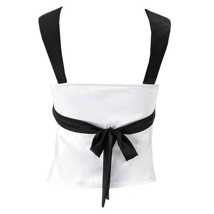 Maid Satin Top - Tops