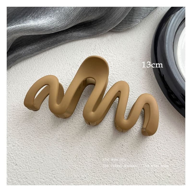 Matte Acrylic Hair Clamp