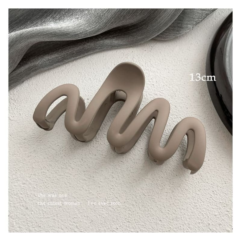 Matte Acrylic Hair Clamp