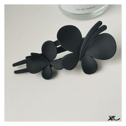 Matte Butterfly Resin Hair Clip