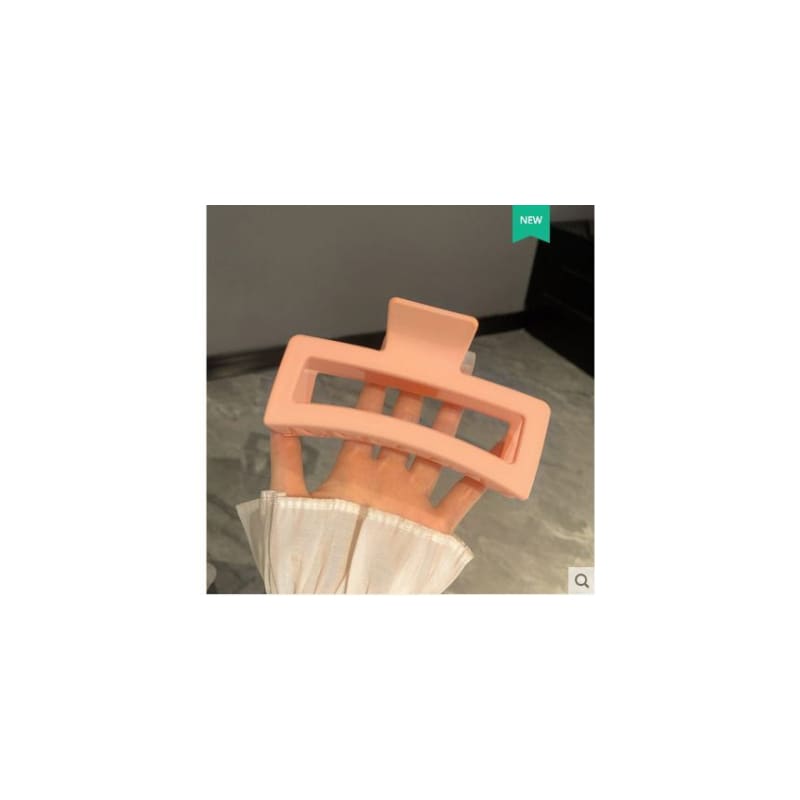 Matte Plastic Hair Clamp