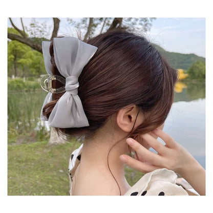 Mesh Bow Hair Claw