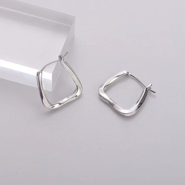 Metal Hoop Earring