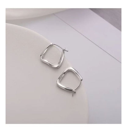 Metal Hoop Earring