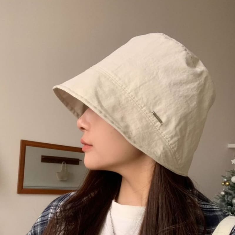 Metal Plate Bucket Hat